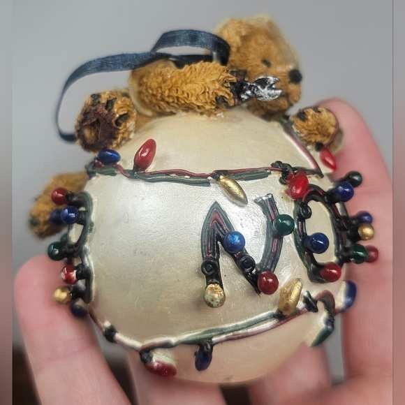 Vintage Boyds Bears & Friends 1998 Limited Edition Noel Bruinski Da Electrician - Picture 2 of 16